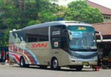Arus mudik pakai bus (foto/ilustrasi)