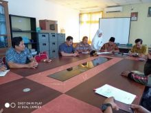 Rapat pembahasan elpiji dan BBM mrnghadapi lebaran/zar