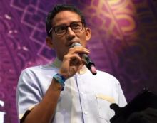 Sandiaga Uno saat jadi pembicara Hijrahfest (foto/int)