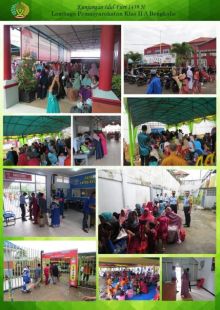 Suasana open house di Lapas Bengkalis pada hari raya Idul Fitri tahun 2018 lalu/hari