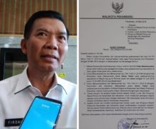 Walikota Pekanbaru, Firdaus MT persilahkan warga takbir keliling (foto/int)