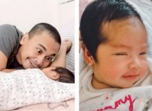 Raditya Dika saat mengunggah foto anaknya Alinea Ava Nasution