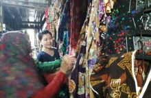 Toko batik khas Bagan Siapi-api mulai 'diserbu' wisatawan lokal (foto/riki)