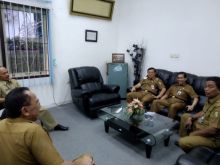 Wabup H. Halim, Sekdakab Dianto Mampanini, Asisten Ekbang dan Kessos, H. Wariman, DW, Setwan Mastur/zar  