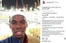 Paul Pogba memposting aktivitasnya saat melakukan umrah. Foto; inst 
