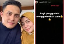 Lewat media sosialnya, Muzdalifah tulis banyak penggoda (foto/int)