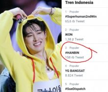 Fans asal Indonesia protes Han Bin keluar dari iKON (foto/int)