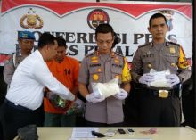 Polres Amankan 2 Kg sabu/ardi