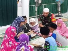 Letkol Inf Andrian Siregar S.I.P menginstruksikan seluruh jajarannya di Koramil untuk menggalakkan program Magrib Mengaji/rgo