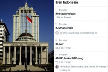 Tagar #MKPutuskan01Curang trending topik di Twitter