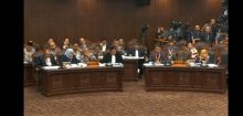Suasana sidang sengketa perdana Pilpres 2019 di Mahkamah Konstitusi (Sumber: Tangkapan layar Youtube Mahkamah Konstitusi RI)
