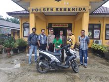 Tersangka curanmor diamankan Polisi/rgo