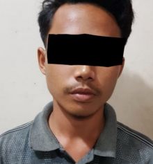 Pelaku curanmor yang diamankan polisi/rgo