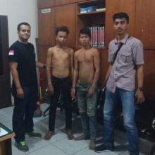 Dua pelaku pencurian ya iamankan polisi/rgo