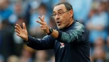 Maurizio Sarri didoakan gagal bawa trofi di Juventus oleh Presiden Napoli (foto/int)