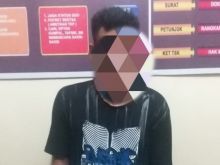  Polsek Rengat Barat, berhasil mengamankan seorang warga yang diduga sering mengedarkan narkoba jenis sabu/azi