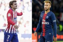  Antoine Griezmann  dan Neymar Jr 