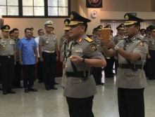 Irjen Firli saat sertijab Kapolda Sumsel di Mabes Polri. Foto: int 