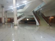 Kondisi kantoo DPRD Riau pasca pileg terlihat lengang