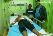 Pelaku saat menjalani perawatan medis/azi