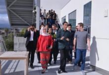 Kantor pusat Facebook pernah dikunjungi Presiden Jokowi, beberapa waktu silam. Foto: int 