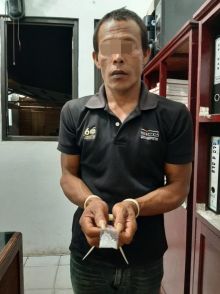 Tersangka dan barang bukti yang diamankan Polisi/azi
