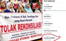 Netizen lambungkan tagar #LegitimasiMilik02 (foto/int)