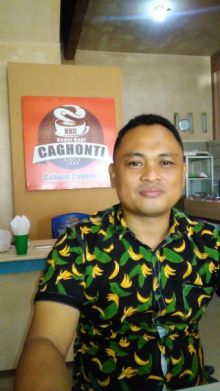 Jhon, pemilik kedai Kopi Caghonti/zar