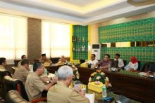 Rapat Koordinasi usulan warisan dunia di Kantor Bupati Siak/lin
