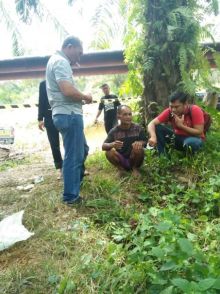 Pelaku pembunuhan diamankann Polisi/lin