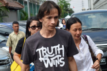 Neil yang kini bisa menghirup udara bebas setelah menerima grasi dari Presiden Jokowi. Foto: int 