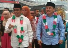 Bupati Kuansing H. Mursini, M.Si dan Wabup Kuansing H. Halim/zar