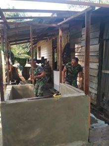 Melalui Program Jambanisasi, Babinsa Ajak Masyarakat Untuk Hidup Sehat (foto/istimewa)