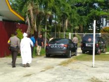 Aparat Kepolisian Daerah (Polda) Riau mengakhiri pelarian bandit nomor wahid Satriandi (foto/amri)