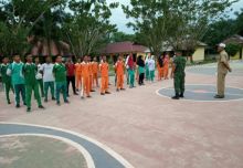 Danramil 11/Tambusai Beri Motivasi Untuk Siswa SMAN 1 Tambusai