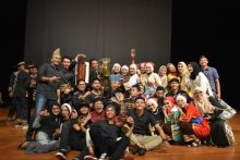 Tim kesenian Kuansing berhasil meraih juara/zar