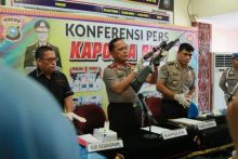 Kapolda Riau Irjen Widodo Eko Prihastopo saat memberi keterangan kepada awak media (foto/amri)