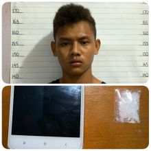 HI (19) warga Jalan Rangau KM 30 Desa Rangau, kecamatan Rantau Kopar, Kabupaten Rokan Hilir diringkus/hari