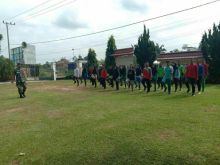 Babinsa Koramil 04/PKL Kuras Ikut Seleksi Calon Anggota Paskibraka Kecamatan Ukui (foto/istimewa)