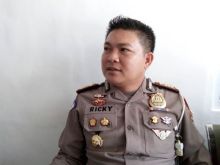 Kasat Lantas Polres Bengkalis AKP Ricky M. Mandey SIK/hari
