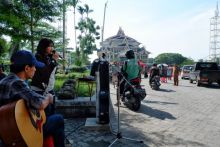 Musisi Jazz Pekanbaru Neti Jazz And Friend hibur warga dalam Operasi Penertiban Pajak 2019