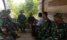 Koramil 07/KPR turunkan personel lakukan patroli karhutla