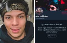 Atta Halilintar main twitter disambut pemblokiran netizen (foto/int)