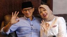 Sandiaga Uno dan Nur Asia