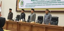  Bupati Kabupaten Inhil, HM Wardan menympaikan pidato KUPA-PPAS/ADV
