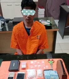 Bandar sabu dibekuk Polisi/rgo