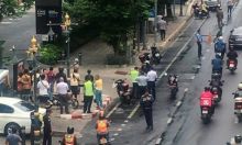 Salah satu kawasan di Kota Bangkok yang diguncang ledakan bom pada Jumat 2 Agustus 2019. Foto: int 