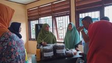 Mahasiswa KKN Tematik Infrastruktur Universitas Riau (Unri) 2019, melakukan Sosialisasi Pupuk Kompos dan Sosialisasi Tepat Guna IPAL di Desa Pasir Utama, Kecamatan Rambah Hilir, Kabupaten Rokan Hulu, Riau