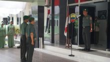 Kasdim 0314/Inhil Mayor Inf Untung Kusmanto  padaacaraMasa Persiapan Pensiun personel Kodim Inhil/rgo