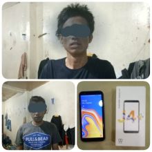 RMH alias Kuteng (34) diringkus tim opsnal reskrim Polsek Mandau/hari